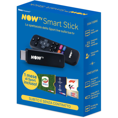 Now tv smart stick codice promo